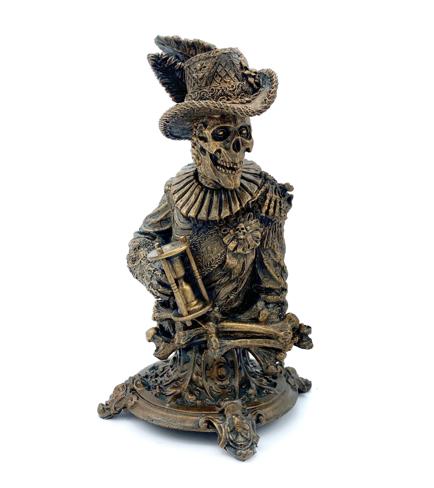 Masque of the Red Death Bust – Edgar Allan Poe Hand Painted Resin Sculpture