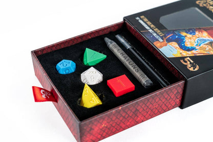 D&D 50th Anniversary Retro Vintage Holmes Replica Dice Set - Official Licensed