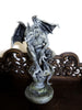 Gargoyle Statue, Hand Painted Resin | Legendary Medieval Monster Figurine | Demon Gargoyle Statue for Fantasy Art lover and Gamer Decor