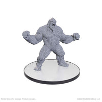 WizKids Deep Cuts Miniatures: Unpainted Minis - Bigfoot - Wave 26