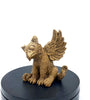 Baby Griffin Statue, Hand Painted Resin Sculpture | Mythical Creature Figurine | Unique Legendary Baby Griffin Figurine. Fantasy Art Gift