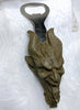 Krampus Opener, Hand Painted Resin, Bronze Finish | Gothic Holiday Barware | Krampus Devil Bottle Opener | Fantasy Gothic Barware Gift