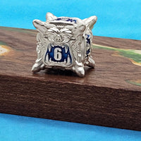 Oni Metal Dice Set – 7-Piece Demon-Inspired RPG Dice