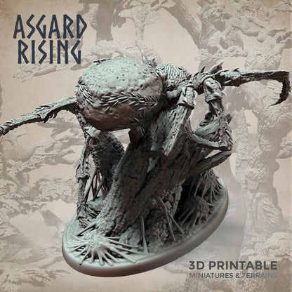 3D Printed Asgard Rising Forest Spiders Set 28mm 32mm Ragnarok D&D
