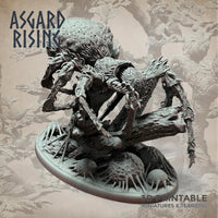 3D Printed Asgard Rising Forest Spiders Set 28mm 32mm Ragnarok D&D