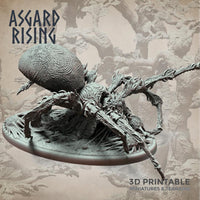 3D Printed Asgard Rising Forest Spiders Set 28mm 32mm Ragnarok D&D
