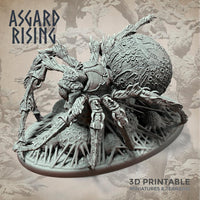 3D Printed Asgard Rising Forest Spiders Set 28mm 32mm Ragnarok D&D