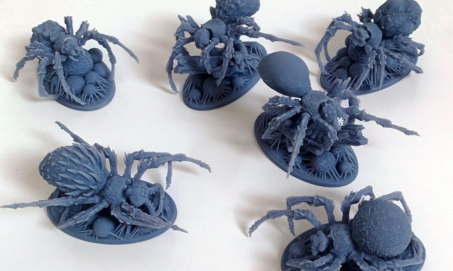 3D Printed Asgard Rising Forest Spiders Set 28mm 32mm Ragnarok D&D