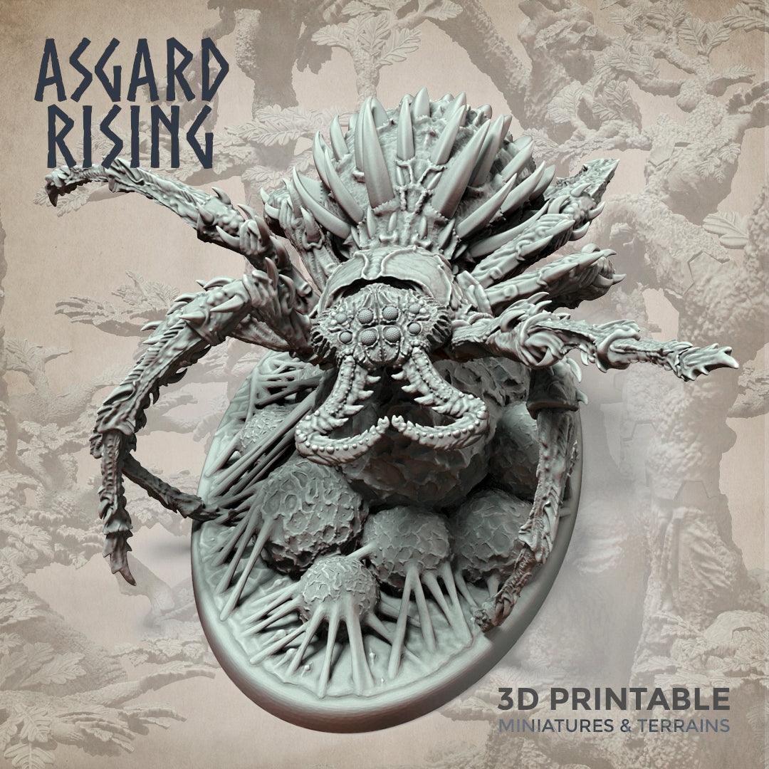 3D Printed Asgard Rising Forest Spiders Set 28mm 32mm Ragnarok D&D