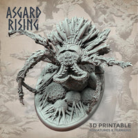 3D Printed Asgard Rising Forest Spiders Set 28mm 32mm Ragnarok D&D