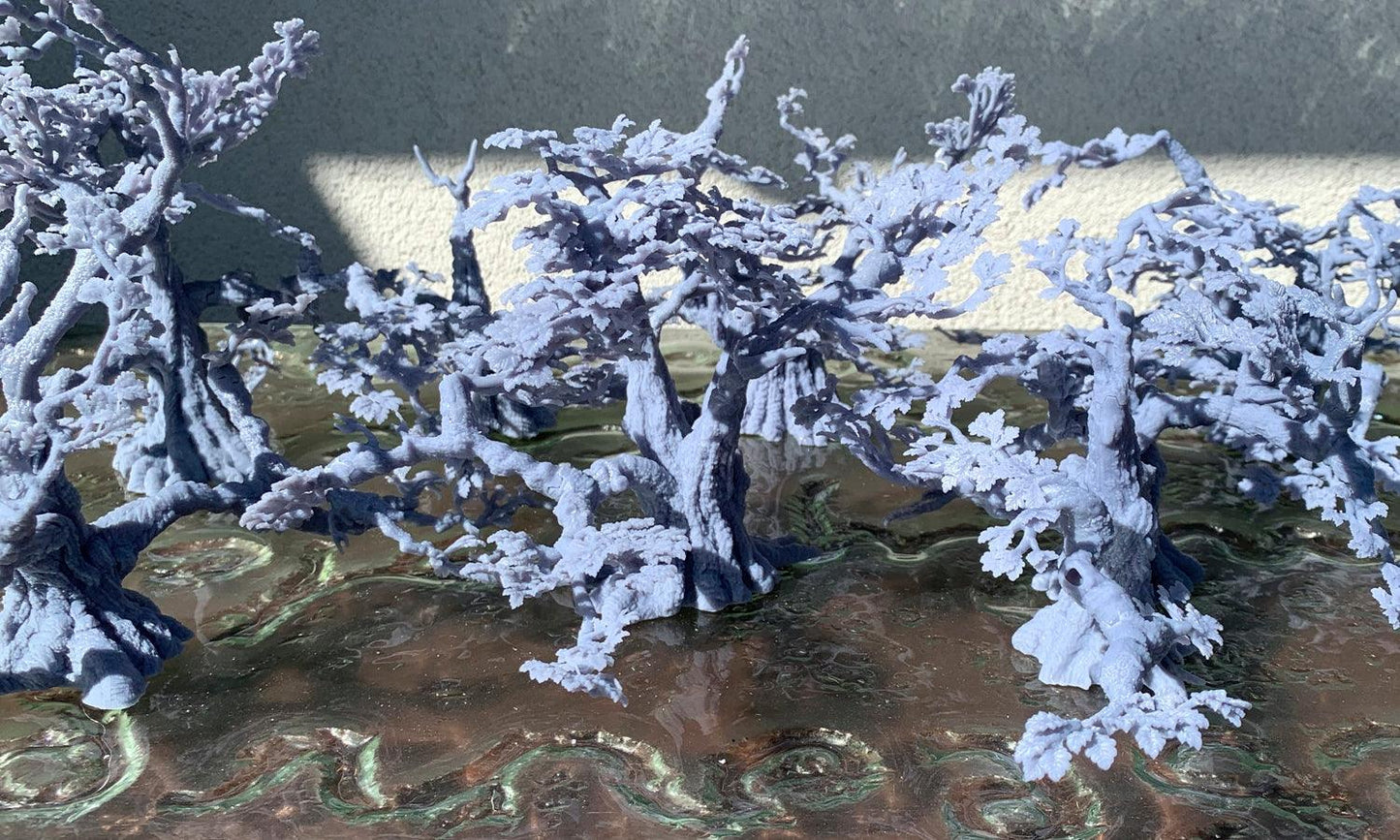3D Printed Asgard Rising Oak Modular Forest Set 32mm Ragnarok D&D