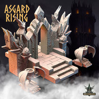 3D Printed Asgard Rising Obsidian Altar 28 32 mm Wargaming DnD