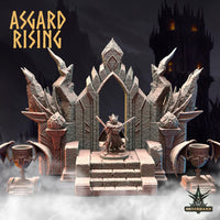3D Printed Asgard Rising Obsidian Altar 28 32 mm Wargaming DnD