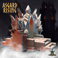 3D Printed Asgard Rising Obsidian Altar 28 32 mm Wargaming DnD