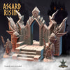 3D Printed Asgard Rising Obsidian Altar 28 32 mm Wargaming DnD