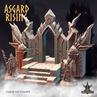 3D Printed Asgard Rising Obsidian Altar 28 32 mm Wargaming DnD