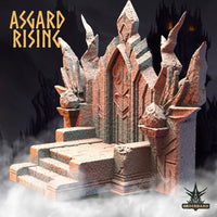 3D Printed Asgard Rising Obsidian Altar 28 32 mm Wargaming DnD