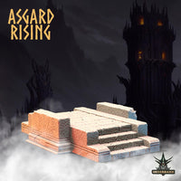 3D Printed Asgard Rising Obsidian Altar 28 32 mm Wargaming DnD