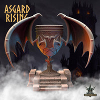 3D Printed Asgard Rising Obsidian Altar 28 32 mm Wargaming DnD