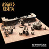 3D Printed Asgard Rising Tavern Modular Terrain Set 28mm - 32mm