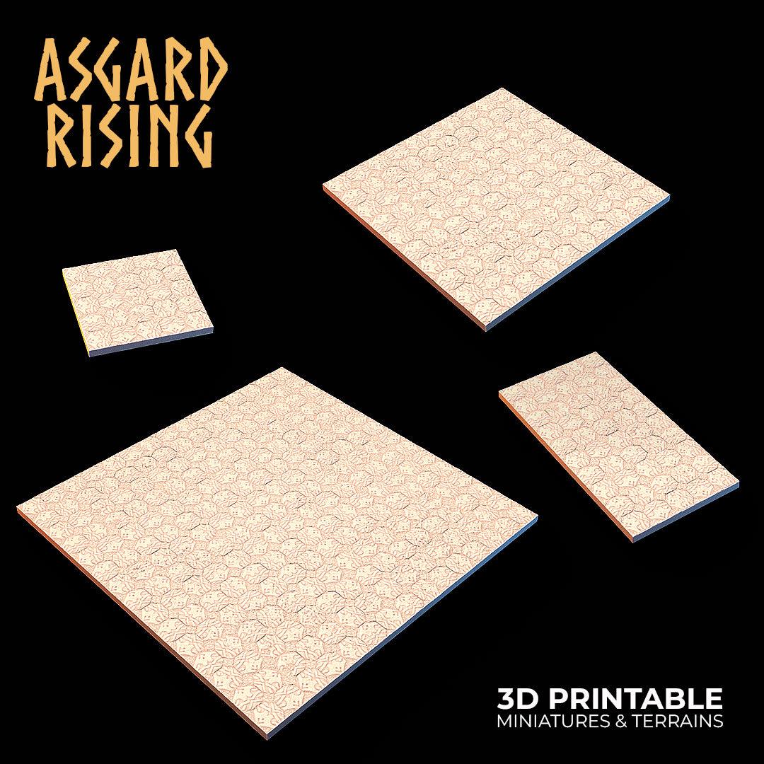 Asgard Rising Tavern Modular Terrain Set – 3D Printed 28mm 32mm D&D