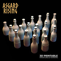 3D Printed Asgard Rising Tavern Modular Terrain Set 28mm - 32mm