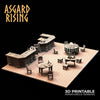3D Printed Asgard Rising Tavern Modular Terrain Set 28mm - 32mm