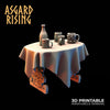 3D Printed Asgard Rising Tavern Modular Terrain Set 28mm - 32mm