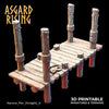 3D Printed Asgard Rising The Coastal Harbor Pier Set 28 32 mm Wargaming DnD