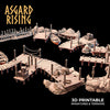 3D Printed Asgard Rising The Coastal Harbor Pier Set 28 32 mm Wargaming DnD