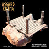 3D Printed Asgard Rising The Coastal Harbor Pier Set 28 32 mm Wargaming DnD