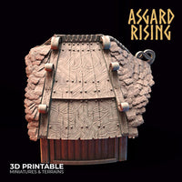 3D Printed Asgard Rising Viking Village Volume 2 Modular Set 28mm - 32mm Ragnarok D&D