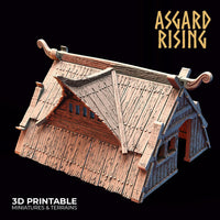 3D Printed Asgard Rising Viking Village Volume 2 Modular Set 28mm - 32mm Ragnarok D&D