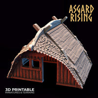 3D Printed Asgard Rising Viking Village Volume 2 Modular Set 28mm - 32mm Ragnarok D&D