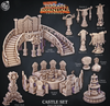 3D Printed Cast n Play Ballroom Castle Set Terrain Essentials 28mm 32mm D&D