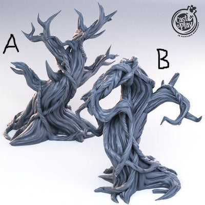 3D Printed Cast n Play - Dead Trees 28mm 32mm D&D