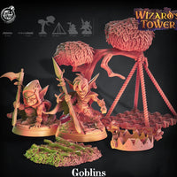 3D Printed Cast n Play Goblin Band - Wizard's Tower - 28mm 32mm D&D