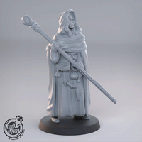 3D Printed Cast n Play - Raistlin 28mm 32mm D&D
