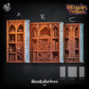 3D Printed Cast n Play Wizard's Tower - Bookshelves 28mm 32mm D&D