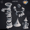 3D Printed Cast n Play Wizard's Tower Kingdom Of Thamarya 28mm 32mm D&D