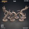 3D Printed Clay Cyanide Thaug Tentacle Monster Hyborean Age 28mm -32mm Ragnarok D&D