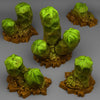 3D Printed Fantastic Plants and Rocks Cactus From Mars 28mm - 32mm D&D Wargaming