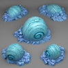 3D Printed Fantastic Plants and Rocks Fossilised Ice Snails 28mm - 32mm D&D Wargaming