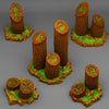 3D Printed Fantastic Plants and Rocks Mystical Tree Trunk 28mm - 32mm D&D Wargaming