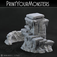 3D Printed Ice Dice Tower