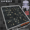 3x3 'Asphalt' F.A.T. Mat Battle Gaming Mat