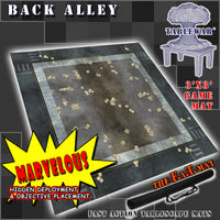 3x3 'Back Alley' F.A.T. Mat Battle Gaming Mat