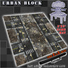 3x3 'Urban Block' F.A.T. Mat Battle Gaming Mat