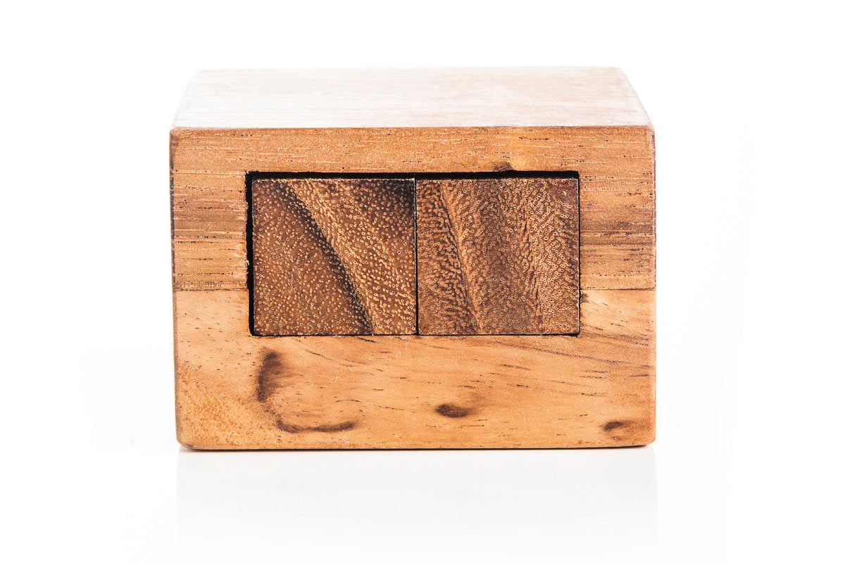 Tricky Drawer - 4 Piece Burr Puzzle In a Box