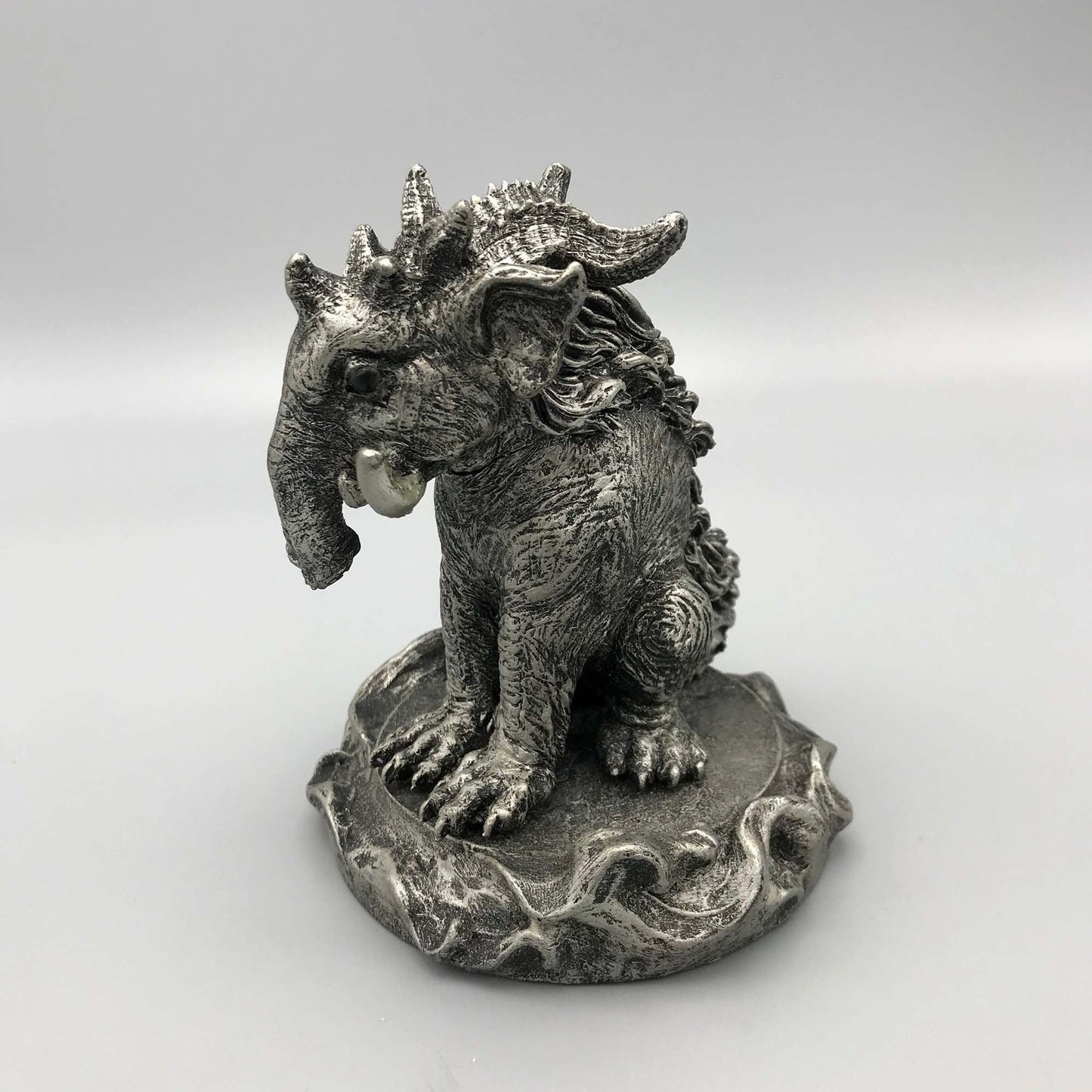 Baku Dream Guardian Statue – Hand Painted Japanese Mythology Figurine